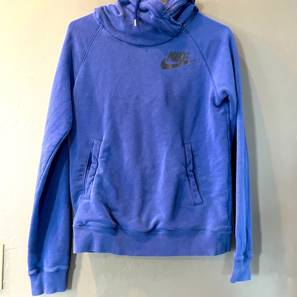 Blue Nike hoodie